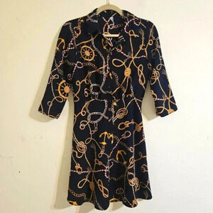 Mango Anchor Shirt Dress
